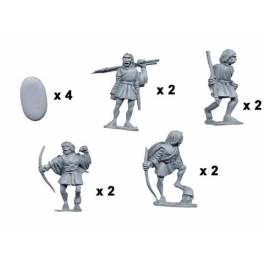 Crusader Miniatures MEH009 Irish Skirmishers