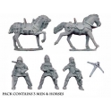 Crusader Miniatures MEH102 Mounted Crossbowmen
