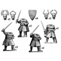 Crusader Miniatures MCF041 Dismounted Teutonic Knights