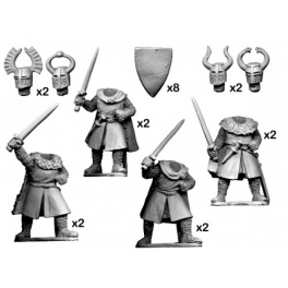 Crusader Miniatures MCF041 Dismounted Teutonic Knights