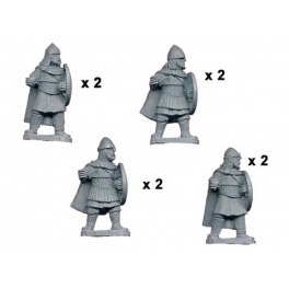 Crusader Miniatures DAB006 Guardes varangiens avec lances