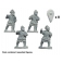 Crusader Miniatures DAB010 Peltasts byzantins en armure matelassée