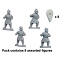 Crusader Miniatures DAB011 Lanciers Byzantins en armure