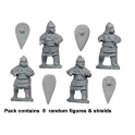 Crusader Miniatures DAB013 Byzantine Heavy Skutatoi Advancing