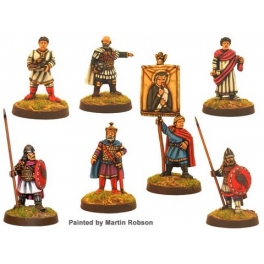 Crusader Miniatures DAB100 Byzantine Emperor and Retinue