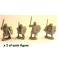 Crusader Miniatures DAI006 Guerriers nobles irlandais avec épée et bouclier