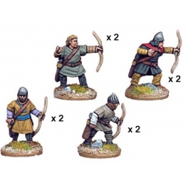 Crusader Miniatures DAE003 Unarmoured Spanish Archers