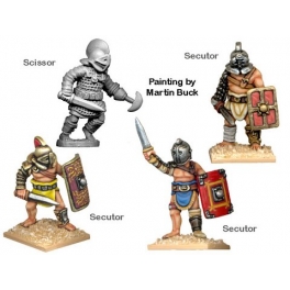 Crusader Miniatures ANG002 Secutores & Scissor