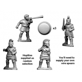 Crusader Miniatures RFA022 Greek Hoplite Command