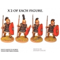 Crusader Miniatures ANR003 Republican Roman Triarii in Mail with Spear