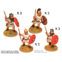 Crusader Miniatures ANR005 Roman Velites with spear/javelin & shield