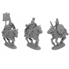 Crusader Miniatures ANR011 Unarmoured Roman Cavalry Command