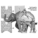 Crusader Miniatures ANC012 Elephant & 3 crew