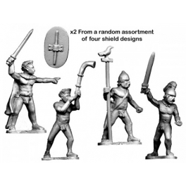 Crusader Miniatures ACE005 Ancient Celt Fanatic Command