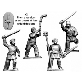 Crusader Miniatures ACE007 Ancient Celt Warrior Command