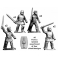 Crusader Miniatures ACE008 Unarmoured warriors with Swords