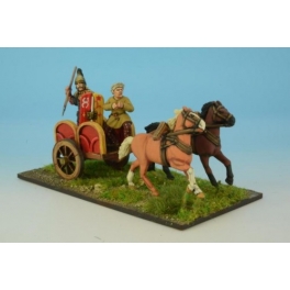 Crusader Miniatures ACE015 Armoured Noble in Chariot I