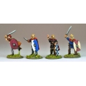 Crusader Miniatures AGE006 German Champions and Chieftains