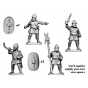 Crusader Miniatures ANN007 Numidian Command (For Legionaries and Trained Infantry)