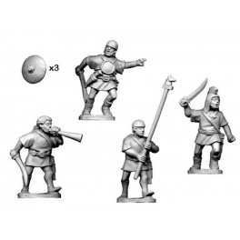 Crusader Miniatures ANS009 Spanish Caetrati command