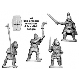 Crusader Miniatures ANS042 Celtiberian warrior command