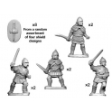 Crusader Miniatures ANS041 Celtiberian warriors with Swords