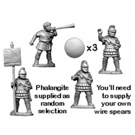 Crusader Miniatures MAC002 Phalangite Command