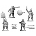 Crusader Miniatures MAC006 Unarmoured Phalangite Command