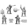 Crusader Miniatures MAC006 Unarmoured Phalangite Command