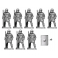 Crusader Miniatures RFA031 Early Imperial Roman Legionaries with Pilum