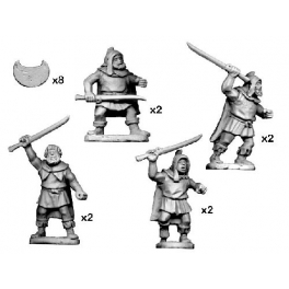 Crusader Miniatures ANT004 Thracian Tribesmen with Rhomphaia