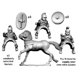 Crusader Miniatures ANT011 Armoured Thracian Cavalry