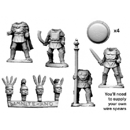 Crusader Miniatures ANO010 Campanian Hoplite Command
