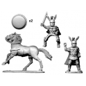 Crusader Miniatures ANO013 Oscan General Foot & Mounted