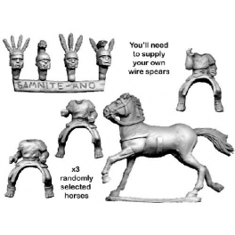 Crusader Miniatures ANO006 Unarmoured Oscan Cavalry