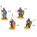 Crusader Miniatures DAN002 Norman Spearmen in Chainmail II