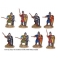 Crusader Miniatures DAN004 Unarmoured Norman Spearmen