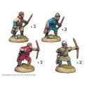 Crusader Miniatures DAN006 Unarmoured Norman Bowmen