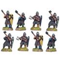 Crusader Miniatures DAN007 Dismounted Norman Knights with Axes