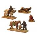 Crusader Miniatures DAN106 Norman Cavalry Characters