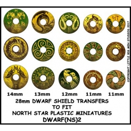 North Star DWARF(NS)2 Dwarf Shield Transfers 2