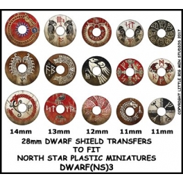 North Star DWARF(NS)3 Dwarf Shield Transfers 3