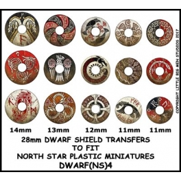 North Star DWARF(NS)4 Dwarf Shield Transfers 4