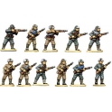 North Star BU02 Chinese Infantry in Fur Caps