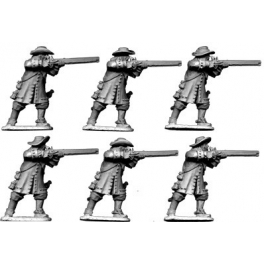 North Star GS18 Dismounted Dragoons in Hat Firing