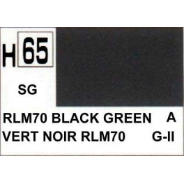 gunze H065 Vert noir RLM-70 satiné