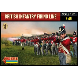 Strelets 278 Infanterie britannique en ligne faisant feu