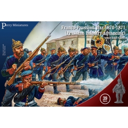 Perry Miniatures PRU1 Infanterie prussienne en marche - Guerre franco-prussienne 1870-71