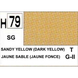 gunze H079 Jaune sable foncé satiné