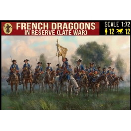 Strelets 252 Dragons français en réserve Guerre de Succession d'Espagne